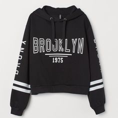 Brooklyn Bronx Sweatshirt Hoodie Brand New Never Worn Long-Sleeved Sweatshirt With A Lined Drawstring Hood And Ribbing At Cuffs And Hem. Soft, Brushed Inside H&m Fall Sweatshirt With Ribbed Cuffs, H&m Long Sleeve Sweatshirt With Ribbed Cuffs, H&m Winter Sweatshirt With Ribbed Cuffs, Oversized H&m Sweatshirt For Winter, Oversized H&m Winter Sweatshirt, H&m Oversized Winter Sweatshirt, H&m Casual Sweatshirt With Ribbed Cuffs, Casual H&m Sweatshirt With Ribbed Cuffs, Spring Logo Print Hoodie