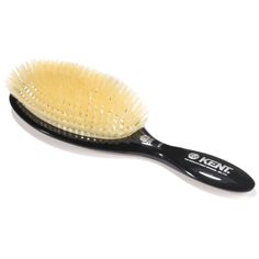 The Thinning Hair Boar Bristle Brush - Hammacher Schlemmer Oval Brush, Hammacher Schlemmer, Brush Hair, Greasy Hair Hairstyles, Bristle Brush, Normal Hair