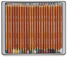 a box of colored pencils with the words,'i am not sure what they are