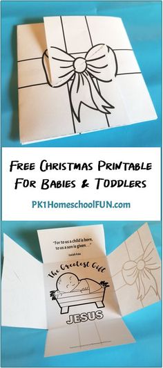 christmas printables for babies and toddlers