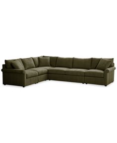 in stock Olive Green Sectional Living Rooms, Olive Sectional, Spring Web, Sleeper Sectional Sofa, Sectional Sleeper Sofa, Long Windows, Sleeper Sectional, Armless Sofa, Modular Sectional Sofa