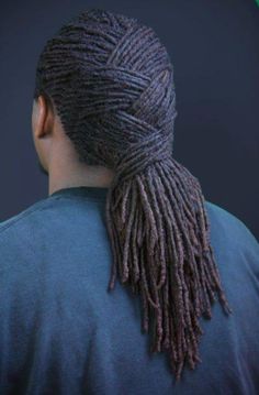 Dreadlock braid style Man With Dreadlocks, Lock Hairstyles, Dreadlocks Men, Afro Hairstyles Men, Dread Styles, Under Cut, Dread Locks