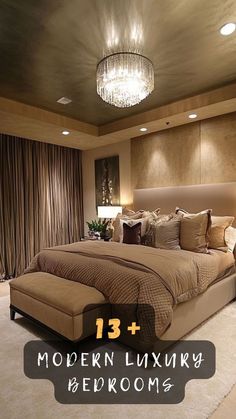 Bedroom Luxury Wallpaper, The Perfect Bedroom, King Bedroom Ideas Master Modern, Z Gallerie Bedroom Inspiration, Luxury Airbnb Bedroom, Bedframe Ideas Modern Luxury, Boutique Hotel Bedroom Ideas, Luxury Bedroom Color Schemes, Hotel Master Bedrooms Decor