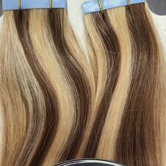 Up For Grabs Is Set Of Tape In Extensions Human Hair Hair Can Be Curdled, Flatironed, Rollerset, Blow Dryed 20 Pcs Equivalent To 10 Hair Application Faux Highlight Tape Ins, 16 Inch Tape In Hair Extensions, Tape In Hair Extensions Maintenance, Jet Black Tape In Extensions, Best Tape In Hair Extensions Brand, Quick Braids, Bun Hair Piece, Real Hair Extensions, Curly Bob Wigs