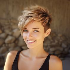 Trending For 2023, Longer Pixie, Haircuts Trending, Cute Pixie Haircuts, Pixie Haircut Ideas, Shorter Hair, Pixie Haircuts