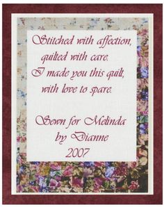 a wedding card with the words written in red and purple flowers on it, next to a