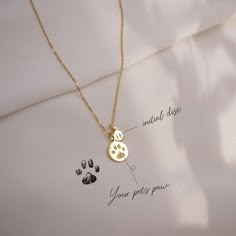 Cat Paw Necklace, Tatoo Dog, Paw Necklace, Pet Paw Print, Necklace Cat, Paw Print Necklace, Pet Paws, Pet Necklace, Dog Paw