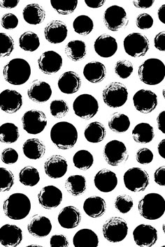 a black and white polka dot pattern