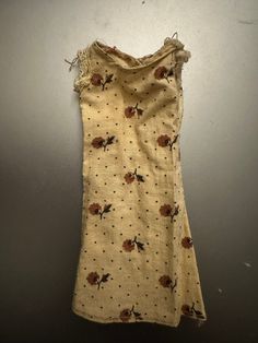 Sunday vintage floral Funtime dress, as pictured some edge / lace wear Adult collectable, for sale to ages 18+ only Beige Floral Dress, Dress Doll, Doll Dresses, Vintage 1970s, Doll Dress, Vintage Floral, Doll Toys, Floral Dress, Doll Clothes