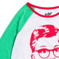 Count down the days till Christmas morning with Ralphie Parker in this cute A Christmas Story Long Sleeve T-Shirt. Join your favorite character as he reminisces about Christmas when he was 9 years old and all he wanted was a Red Ryder Air Rifle. Celebrate the holidays with Ralphie all year round or get festive Christmas Eve in this long sleeve graphic tee shirt featuring the classic, funny, and heartwarming Christmas film. Red Ryder, Christmas Films, Girls Nightgown, Days Till Christmas, Long Sleeve Graphic Tee, Christmas Story, Girls T Shirt, Movie T Shirts, Christmas Morning