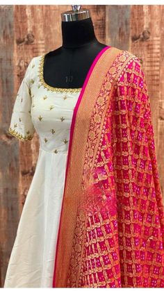 *Festival Special 🎉 launching gown and Dupatta👩‍❤️‍💋‍👩 *  *Beautiful 3 colors*  • 1. Love ❤️ red  • 2. Pinky pink 💗  • 3. Sky Wine 💜  *Febric details:-*  • Tapeta silk Febric  • With lining attached 💓  • Bautiful embroidery work on nack  • Creap Digital printing Dupptta 💝  👩‍❤️‍💋‍👩👩‍❤️‍💋‍👩👩‍❤️‍💋‍👩👩‍❤️‍💋‍👩👩‍❤️‍💋‍👩👩‍❤️‍💋‍👩👩‍❤️‍💋‍👩👩‍❤️‍💋‍👩  • Size /- M (38)  • L. (40)  • Xl. (42)  • Xxl. (44)  Length:-  52”  *Price :- 699*  ❤️💜💖❤️💜💖  • Ready to ship 🚢  • Maltipal pics available Maggam Work For Anarkali Dresses, Long Anarkali Gown Indian With Dupatta, Long Length Dresses Indian, Indian Women Clothing, Long Anarkali Gown, Dress Designs For Stitching, Stylish Kurtis Design, Frock Designs