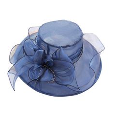 Description:Decorated with fabric flower, this hat is very beautiful and fashionable, making you look more beautiful, sweet and charming. Adjustable cap circumference makes it very easy to wear. Folding design hat can be very convenient to carry and storage. Adoption of exquisite workmanship, this hat is very delicate, breathable, comfortable to wear. The hat is made of good organza fabric, it is soft and comfortable to wear. The cap height is about 9cm, brim length is about 12cm, and the cap ci Womens Beach Hat, Bridal Cap, Kentucky Derby Fascinator, Bridal Tea Party, Derby Fascinator, Tea Party Wedding, Bridal Tea, Kentucky Derby Hats, Summer Sun Hat