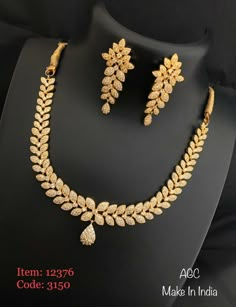 Modern Necklace Design, Bridal Necklace Designs, New Gold Jewellery Designs, Modern Gold Jewelry