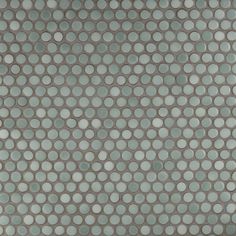 an image of a tile wall that looks like it is made out of glass circles