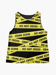 "TAPES CRIME WHITE OFF " Kontrast Top von GluecksMantra | Redbubble New Shirt Design, Black Hipster, Vintage School, Woman Drawing, Collars For Women, Hipster Fashion, Retro Aesthetic, School Fashion, Sport Girl