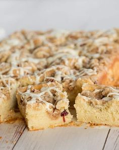 Overnight Cranberry-Eggnog Coffee Cake - Brown Eyed Baker Eggnog Coffee Cake, Recipes Using Eggnog, Eggnog Coffee, Cake Brown, Brown Eyed Baker, Overnight Breakfast, Sweet Recipes Desserts, Coffee Cake Recipes, Pastry Blender