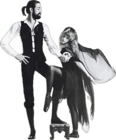 a man and woman dressed up in costumes