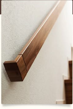 Wall Mounted Handrail, Stair Banister, Wood Handrail