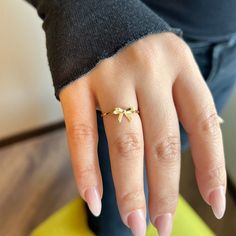 14k Gold Ribbon Bow Ring, Cute Knot Love Ring, Delicate Bow Tie Ring, Christmas Gift, Xmas Gift, Handmade Ring, Graduation Gift, Engagement Ring, Mother's Day Gift, Valentine's Day Gift, Friendship Ring, Natural Ring, Gift for Valentine, Gift for Bestfriend, Gift for Mom, Birthday Gift, Gift for Wife ITEM DETAILS ❆ All our jewelleries are handmade with Love and Care 💓 ❆ Material: 14K Gold. ❆ Gram: 1,03 gr ❆ Each item is made to order. Since all of our products are handmade, there may be -) 10% Bow Gold Ring, Bow Ring Gold, Bow Tie Ring, Tie Ring, Friendship Day Gifts, Friendship Ring, Friendship Rings, Gold Ring Designs, Bow Ring