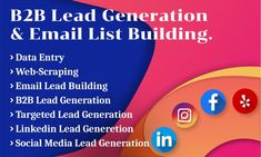 the b2b lead generation and email list building