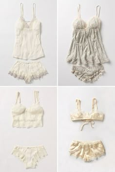 anthropologie bridal  lingerie | pretty undies from anthropologie Pola Bra, Lingerie Latex, Cute Lingerie, White Lingerie, Bridal Lingerie, Vintage Lingerie, Lingerie Fashion, Lingerie Sleepwear