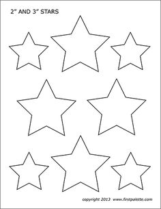 the star pattern is cut out to make it look like they have five different stars