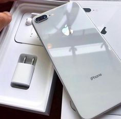 an apple iphone is sitting in a box