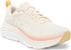 HOKA Gaviota 5 Running Shoe (Women) | Nordstrom Preppy Running Shoes, Cute Hoka Shoes, Hoka Shoes Outfit, Hokas Outfit, Hoka Shoes Woman, Preppy Sneakers, Womens Workout Shoes