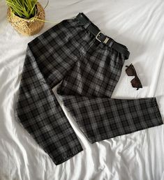 👖 these grey tartan trouser is made using cotton blend material. These long trousers have a classic look thanks to the rich plaid patterns. Put on these relaxed trousers and you'll be ready to take on the world. They are ideal for matching shirts and T-shirts and are also ideal for casual wear. ✅ MEASUREMENTS: * Hip: 36 waist: 24 - size 4 * Hip: 36 waist: 25 - size 6 * Hip: 38 waist: 26.5 - size 8 * Hip: 40 waist: 28 - size 10 * hip: 42.5 waist:30 - size 12 * Hip: 43.5 waist: 31.5 - size 14 * Hip: 45 waist 32.5 - size 16 * Hip: 46 waist: 33.5 - size 18 ✅ FEATURES: ⦿ Made using cotton blend ⦿ A classic  look ⦿ Ideal for matching shirts ⦿ A relaxed fit for men and women ✅ SPECIFICATIONS: ⦿ Item Type: Tartan Trouser ⦿ Material: Cotton Blend ⦿ Style: Casual ⦿ Item Made: Handmade 💌 Do Inbox m