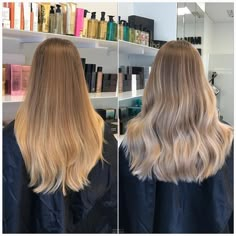 Här har vi klippt av en bit på längden och färgat en kallbeige balayage. Vad funderar du på att göra vid ditt nästa frisörbesök? 😍… Brown To Blonde Ombre Hair, Blond Balayage, Costume Noir, 5 K, Slick Hairstyles, Natalie Portman, Hair Envy, Blonde Balayage