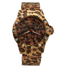 This Womens Animal Print Metal Watch from Olivia Pratt is super trendy, featuring a durable materials band and face, this watch is the perfect addition to your accessory collection. Olivia Pratt is always looking after new designs to improve your style! Using the best quality materials available in all of our products to ensure long durability in your every day wear. Please be aware, color vibrancy of the product might change from device to device. If you have questions we're here to help! Color Trendy Metal Analog Watches, Trendy Party Watches, Jewelry Placement, Animal Print Clothes, Glasses Women Fashion Eyeglasses, Leopard Accessories, Leopard Print Accessories, Big Girl Clothes, Improve Your Style