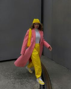 celeste evans on Instagram: "100 points if you know what kicks I’m wearing 👀" Dopamine Dressing, Color Combinations For Clothes, Style Muse, Maximalism, Comfort Zone, Pink Yellow, Summer Time, Color Combinations, Fashion Inspiration