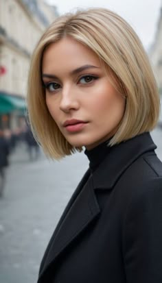 Haircut For Fine Hair, Chic Bob, Bun Hairstyles For Long Hair