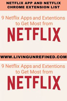 You know it well. You log on to Netflix and look around at the messy front, and after five minutes you become desperate that you can’t find something you want to see. Therefore, there is a good reason to download an add-on that makes it easier to navigate the streaming page. We listed here the top 13 browser add-ons, websites and apps to help you get the most out of your netflix subscription. Netflix App, Netflix Subscription, Chrome Extension, Add Ons