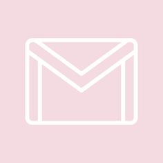 an image of a pink background with a white envelope on it and the words, thank you