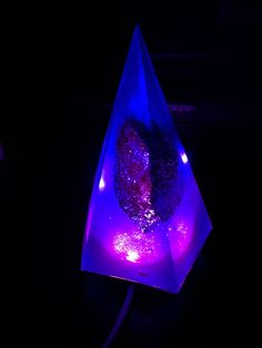 Comes with one custom made resin geode, one light stand that plugs in the wall and a remote control! Resin Geode, Light Stand, Night Light Lamp, Light Lamp, Live Light, One Light, Table Lamps, Gift Registry, Lamp Shade