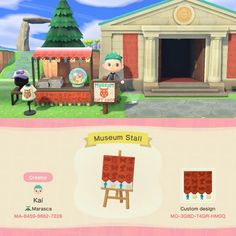 an animal crossing game is being played on the nintendo wii, and it's not very