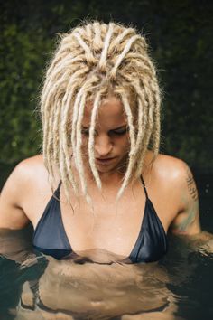 Dreadlock Bobs, White Locs, Boho Dreads, Synthetic Dreadlocks Extensions, Short Dreads, Locks Hair