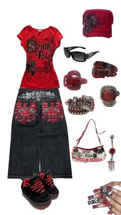 Mcbling Fashion, 2000s Outfits, Foto Ideas Instagram, Alternative Outfits