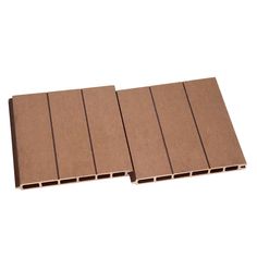 three pieces of cardboard sitting on top of each other