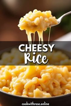 Looking for a side dish that’s comforting and full of flavor? This Cheesy Rice Recipe is creamy, cheesy, and oh-so-delicious! Perfect for family dinners or meal prep. Want to make your next meal extra special? Click for the full recipe and bring cheesy goodness to your table! #CheesyRice #ComfortFood #SideDish #CheeseLovers #EasyRecipes