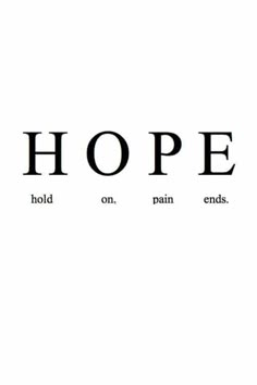 Hold On Pain Ends Tat, Breaking Free Tattoo, Pain Tatoos Ideas, Pain Aestethic, Reset Quotes, Hold On Pain Ends, Meaningful Word Tattoos, Cute Owl Tattoo, Power Tattoo