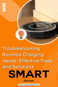 the brochure is showing how to use robotic charging issues effective fixes and solutions smart devices