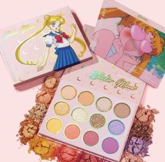 Moon Eyeshadow, Pretty Eyeshadow Palettes, Colourpop Eyeshadow Palette, Pretty Eyeshadow, Colourpop Super Shock, Colourpop Eyeshadow, Sailor Moon S, Colourpop Makeup, Colourpop Cosmetics