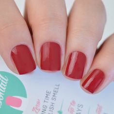 These Ruby Red nail wraps are sophistication defined. This simple design is a rich shade of red providing you with a real polish effect without any of the mess! Already have this look? Show us your nails #personail_scarlett Each Personail pack includes: For Adult Sizes ✨ 16 Nail Polish Wraps of 8 different sizes ✨ 1x Disposable Mini Nail File ✨ 1x Orange Stick to push your cuticles back 1. Buff Start with clean dry hands. Buff nail surface of nail for wraps to adhere better. 2. Peel Select appro Dark Nail Polish, Buff Nails, Red Manicure, Orange Stick, Shade Of Red, Dark Nails, Red Nail, Us Nails, Dry Hands