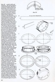 an instruction manual for how to make a ring