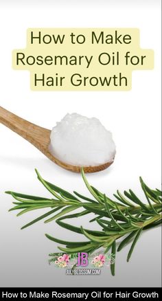 It’s so easy – learn how to make rosemary oil for hair growth! Rosemary For Hair Growth, Rosemary For Hair, Rosemary Oil For Hair Growth, Rosemary Hair Growth, Healthy Natural Hair Growth, Rosemary Oil For Hair, Hair Growth Spray, Oil For Hair Growth, Oil For Hair