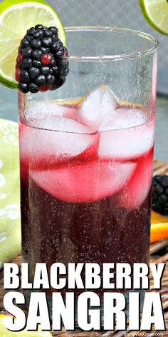 glass of blackberry sangria Homemade Sangria Recipe, Blackberry Sangria Recipe, Vodka Sangria, Blackberry Vodka, Blackberry Sangria, Homemade Sangria, Vodka Red, Sangria Wine, Mayo Recipe