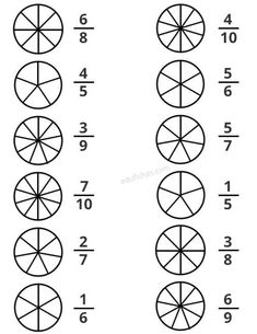 fraction worksheet for students to practice numbers and fractions with the addition symbol