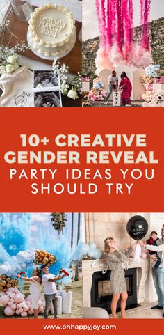 Gender Reveal Party Ideas